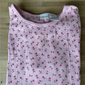 Vintage Cherokee Kids Light Pink Floral Tee